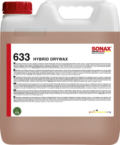 SONAX Hybrid DryWax - 10 Ltr