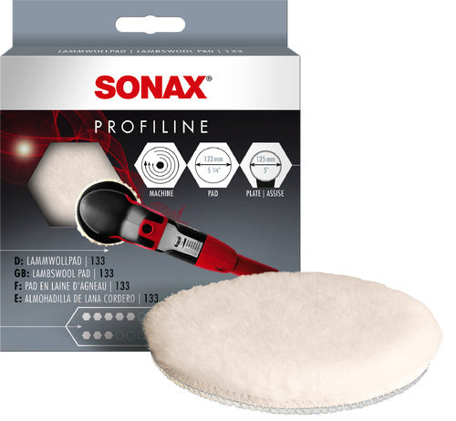 SONAX Lammwoll Pad 133
