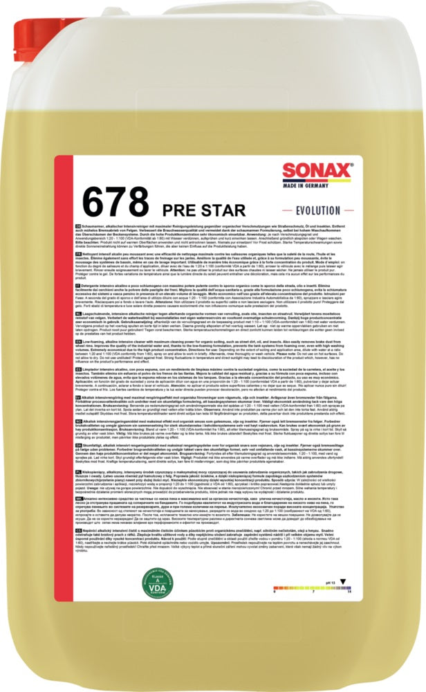 SONAX PreStar EVOLUTION - 25 Ltr