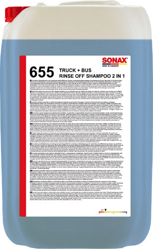 SONAX Rinse off Shampoo 2 in 1 - 25 Ltr Truck+Bus