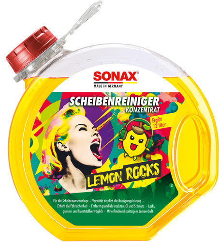 SONAX Scheibenreiniger Konzentrat Lemon Rocks - 3 Ltr