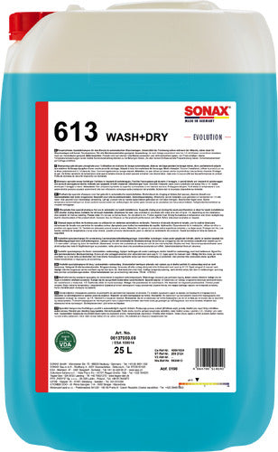 SONAX Wash+Dry EVOLUTION - 25 Ltr