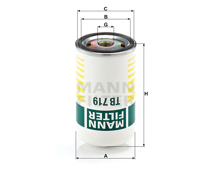 TB 719 air dryer box spin-on