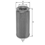 TL1366 hydraulic filter element