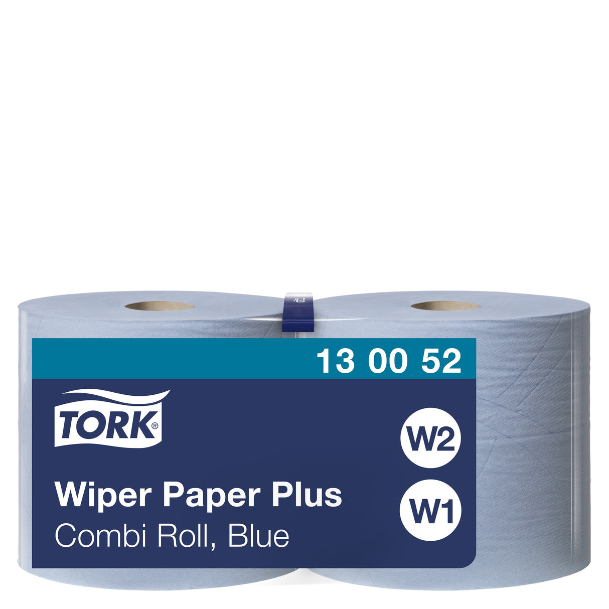 Tork Starke Mehrzweck-Papierwischtücher blau W1/2 (2 Rollen)