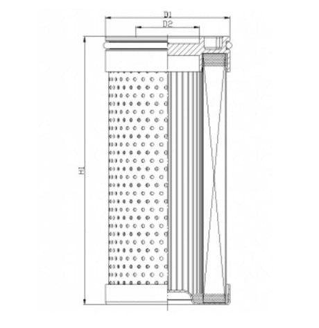 U110G06V/ESD hydraulic filter element