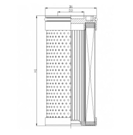 U112G06V/ESD hydraulic filter element
