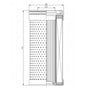 U112G25V/ESD hydraulic filter element