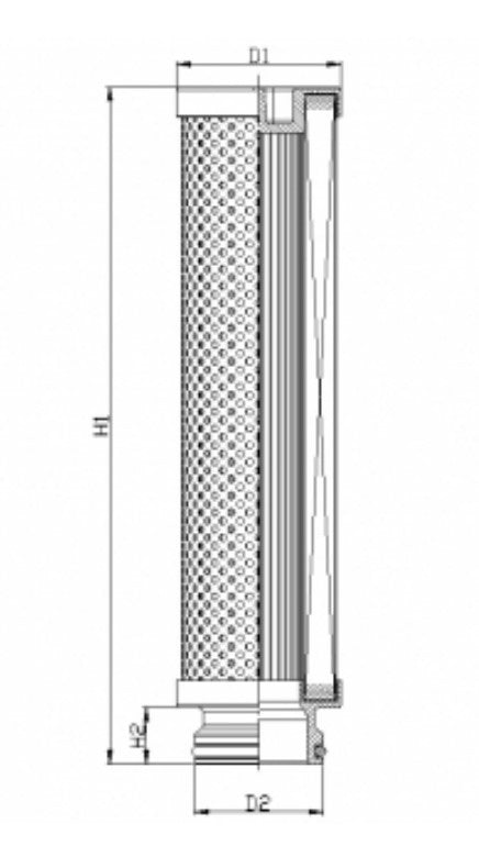 U122G03V0/ESD hydraulic filter element