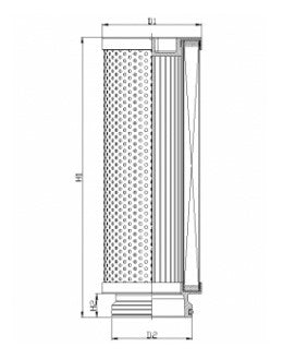 U132G25V0/ESD hydraulic filter element