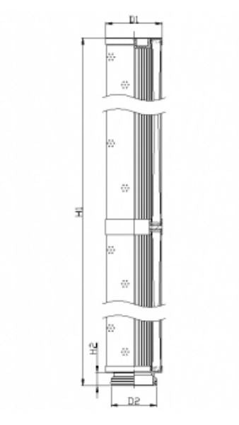 U134G25V0/ESD hydraulic filter element