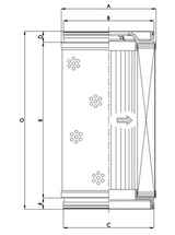 U164G03V/ESD hydraulic filter element