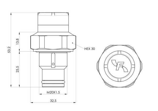 VX1 Clogging Indicator 1,3 bar