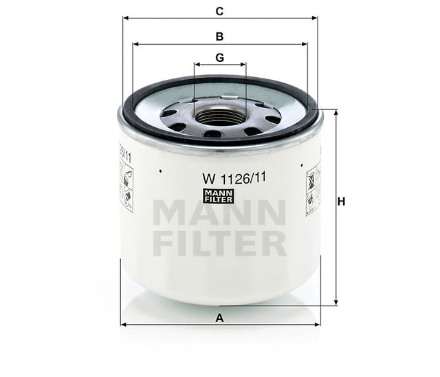 W 1126/11 oil filter