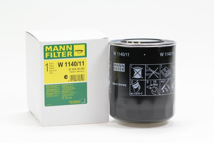 W 1140/11 oil filter (spin-on)