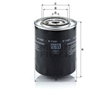 W 1140/1 oil filter spin-on