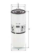 W 11 025 oil filter spin-on