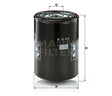 W 13 015 hydraulic filter spin-on