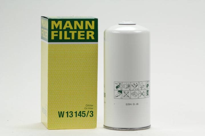 W 13 145/3 oil filter (spin-on)
