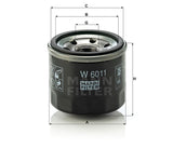 W 6011 oil filter