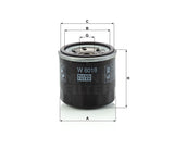 W 6018 oil filter spin-on