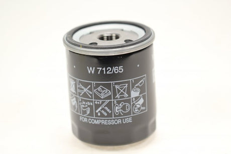 W 712/65 oil filter (spin-on / silicone-free)