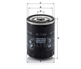 W 713/9 oil filter (spin-on)