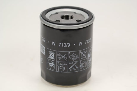 W 713/9 oil filter (spin-on)