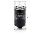 W 719/21 oil filter (spin-on)