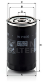 W 719/30 oil filter (spin-on)