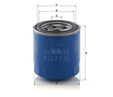 W 8017 oil filter