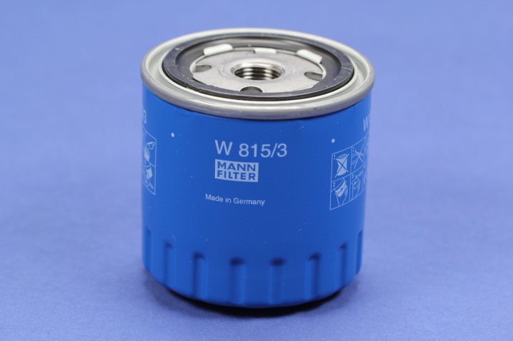 W 815/3 oil filter (spin-on)