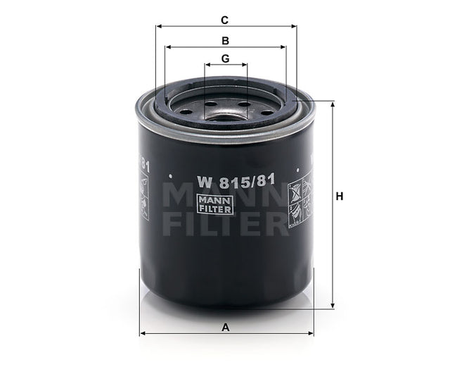 W 815/81 oil filter
