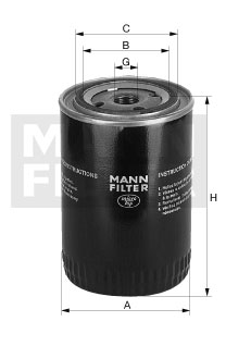 W 9069 oil filter