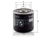 W 9100 oil filter