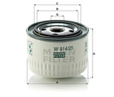 W 914/25 oil filter