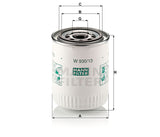 W 930/13 oil filter (spin-on)