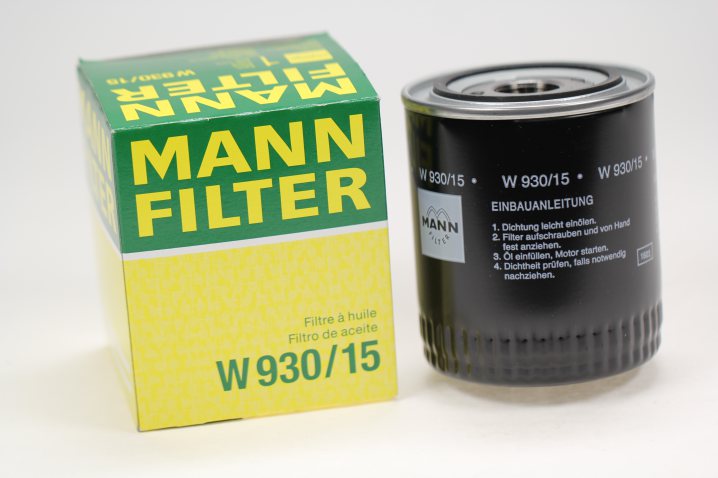 W 930/15 oil filter (spin-on)