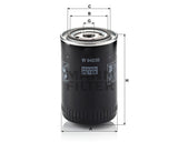 W 940/35 oil filter (spin-on)