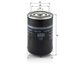 W 940/50 oil filter (spin-on)