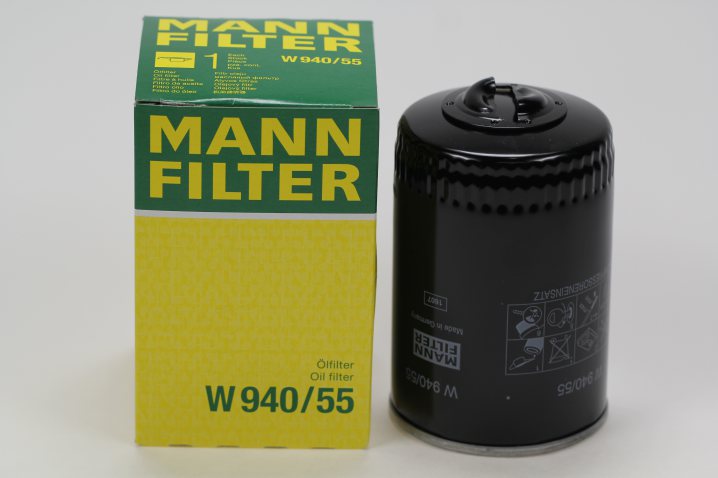W 940/55 oil filter (spin-on)