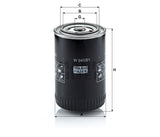 W 940/81 oil filter (spin-on)