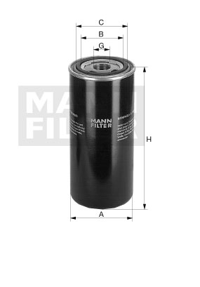 WD 10 010 hydraulic filter spin-on