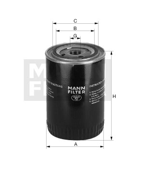 WD 10 012 oil filter