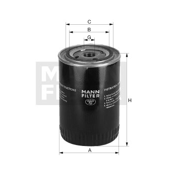 WD 10 017 x oil filter