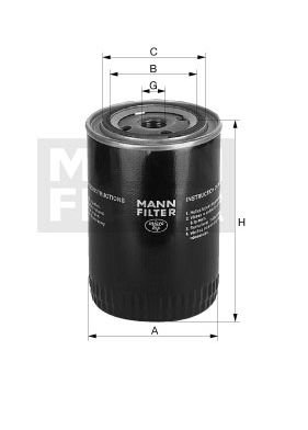 WD 10 020 oil filter