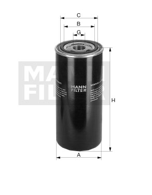 WD 13 145/23 oil filter (spin-on)