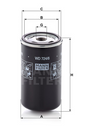 WD 724/6 hydraulic filter spin-on