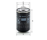 WD 731/4 oil filter (spin-on)