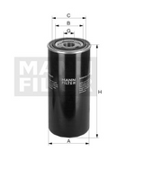 WD 920 oil filter spin-on